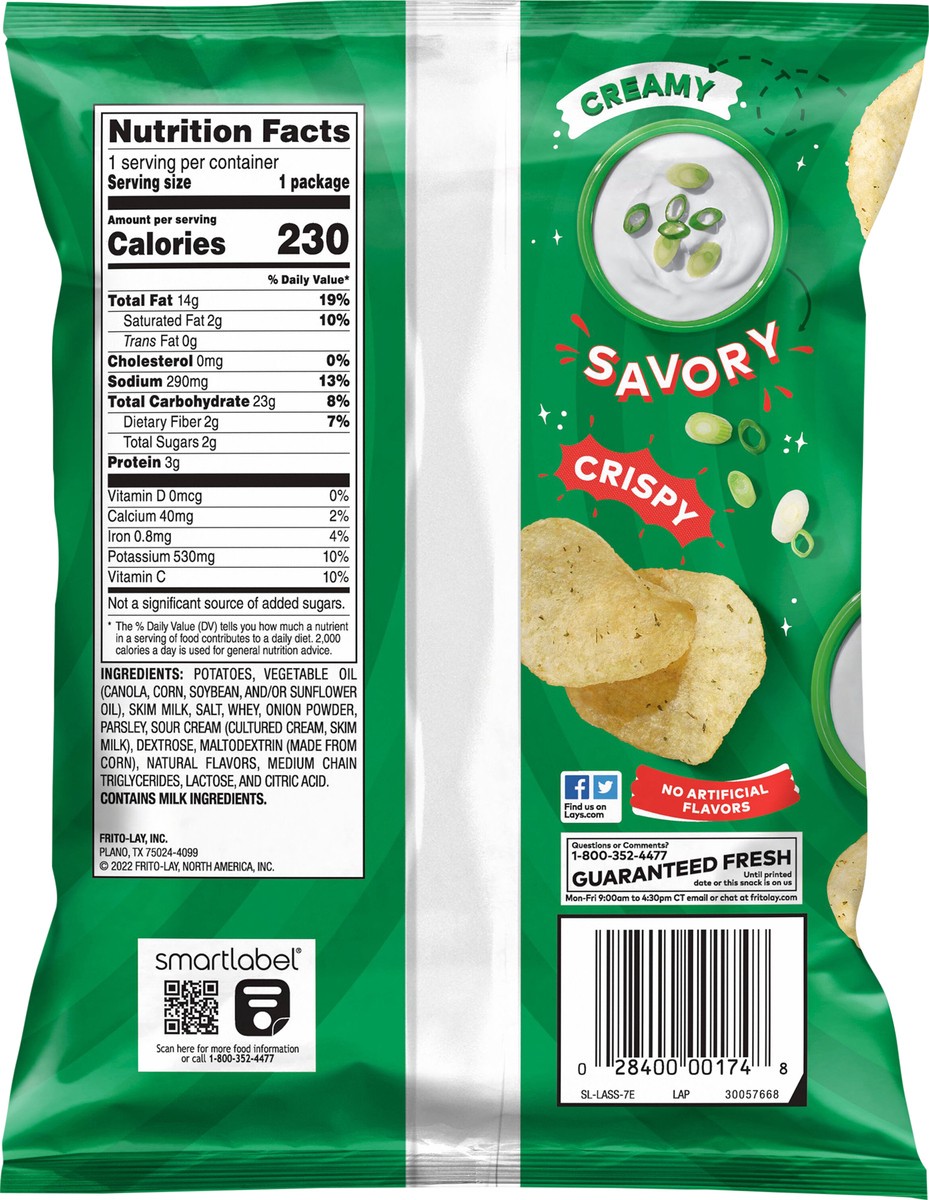 slide 2 of 6, Lay's Potato Chips, 1.5 oz