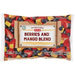 H-E-B Frozen Berries & Mango Blend