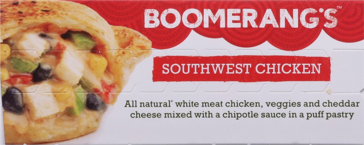 slide 5 of 9, Boomerang's Southwest Chicken Pastry 6 oz, 6 oz