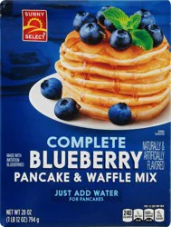 Sunny Select Complete Blueberry Pancake & Waffle Mix 28 oz