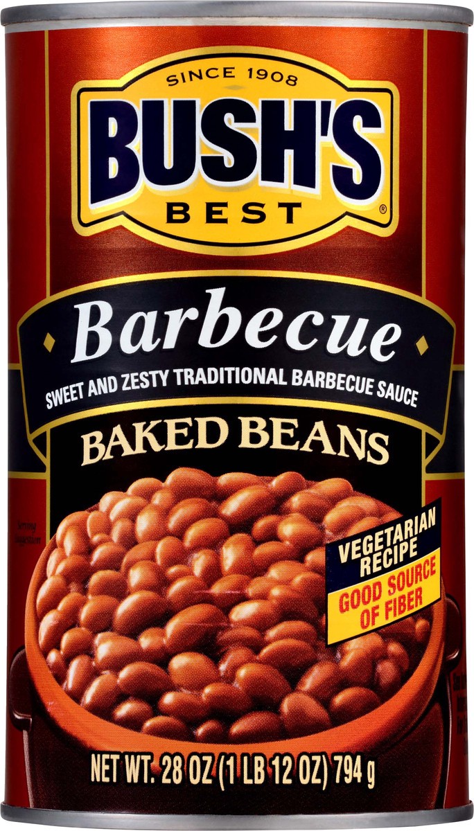 slide 3 of 7, Bush's Best Bush's Barbecue Baked Beans 28 oz, 28 oz