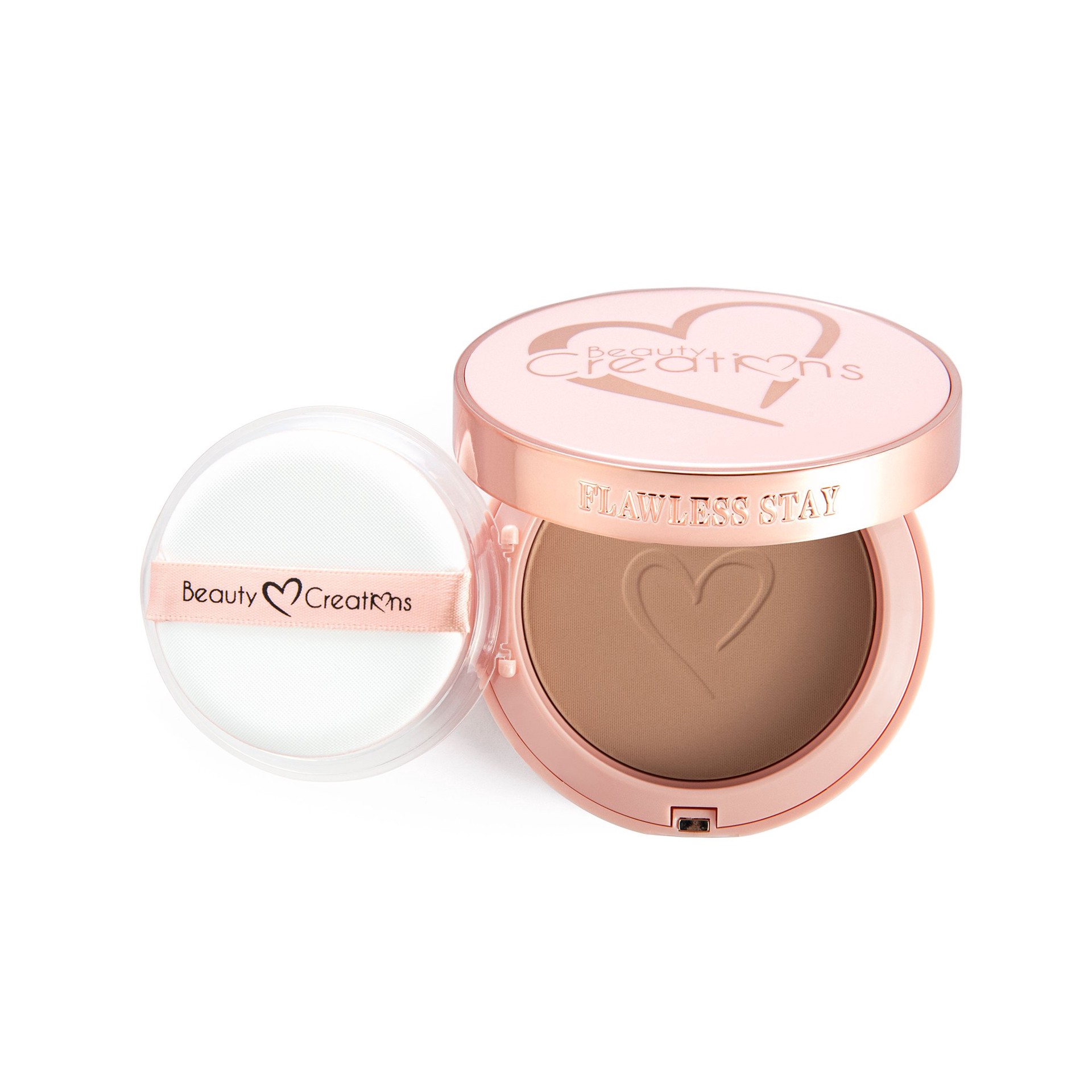 slide 1 of 1, Beauty Creations Flawless Stay Powder Foundation - FSP 12, 1 ct