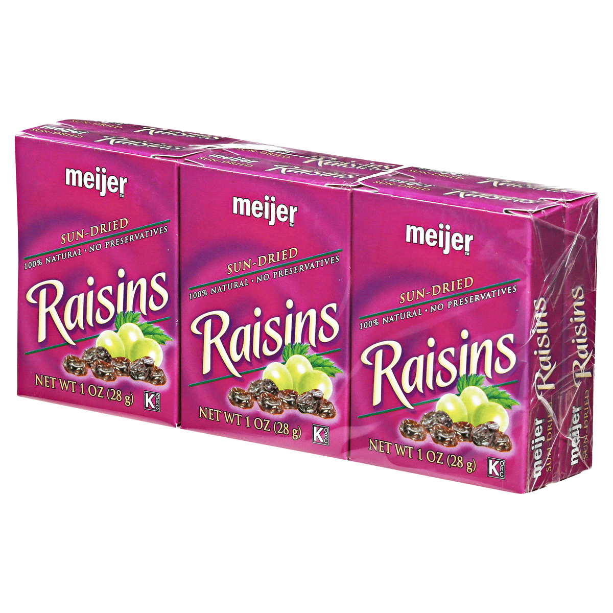 slide 4 of 7, Meijer Raisins, 6 ct