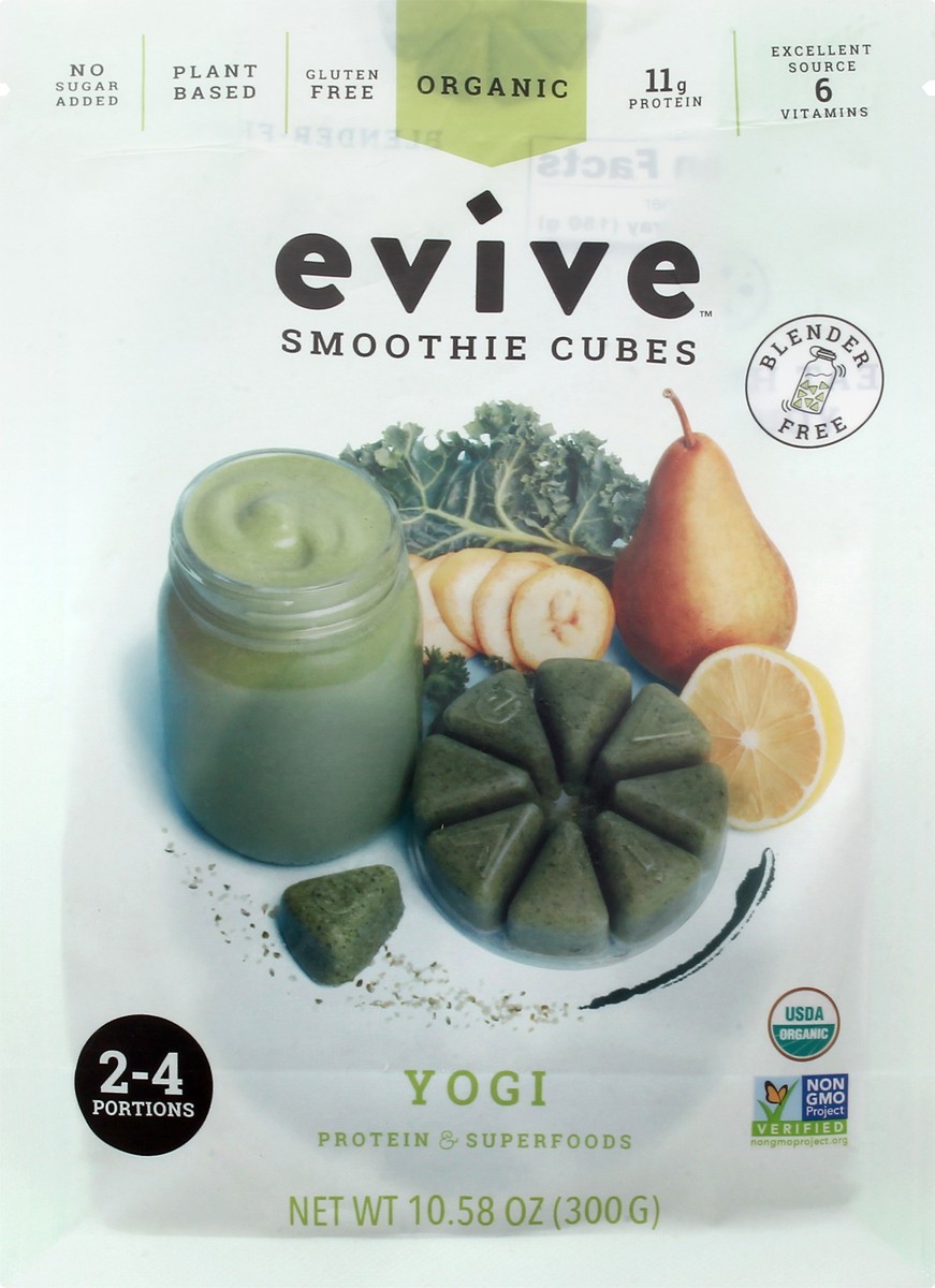 slide 8 of 13, Evive Yogi Smoothie Cubes 10.58 oz, 10.58 oz