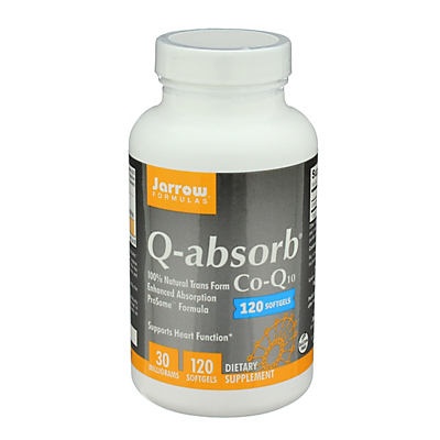 slide 1 of 1, Jarrow Formulas Q-absorb Co-Q10 30 mg Softgels, 120 ct