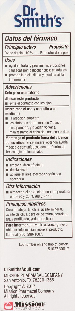 slide 12 of 12, Dr. Smith's Adult Barrier 3 oz, 3 oz