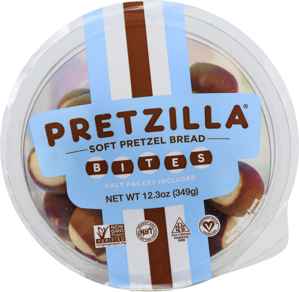 slide 1 of 10, Pretzilla Soft Pretzel Bite Tub - 12.3oz, 12.3 oz