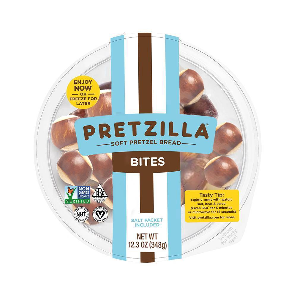 slide 1 of 10, Pretzilla Soft Pretzel Bite Tub - 12.3oz, 12.3 oz