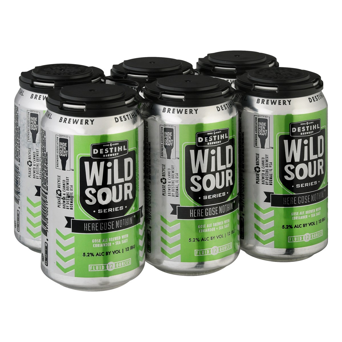 slide 4 of 10, Destihl Here Gose Nothin Series Wild Sour Beer 6 ea, 6 ct