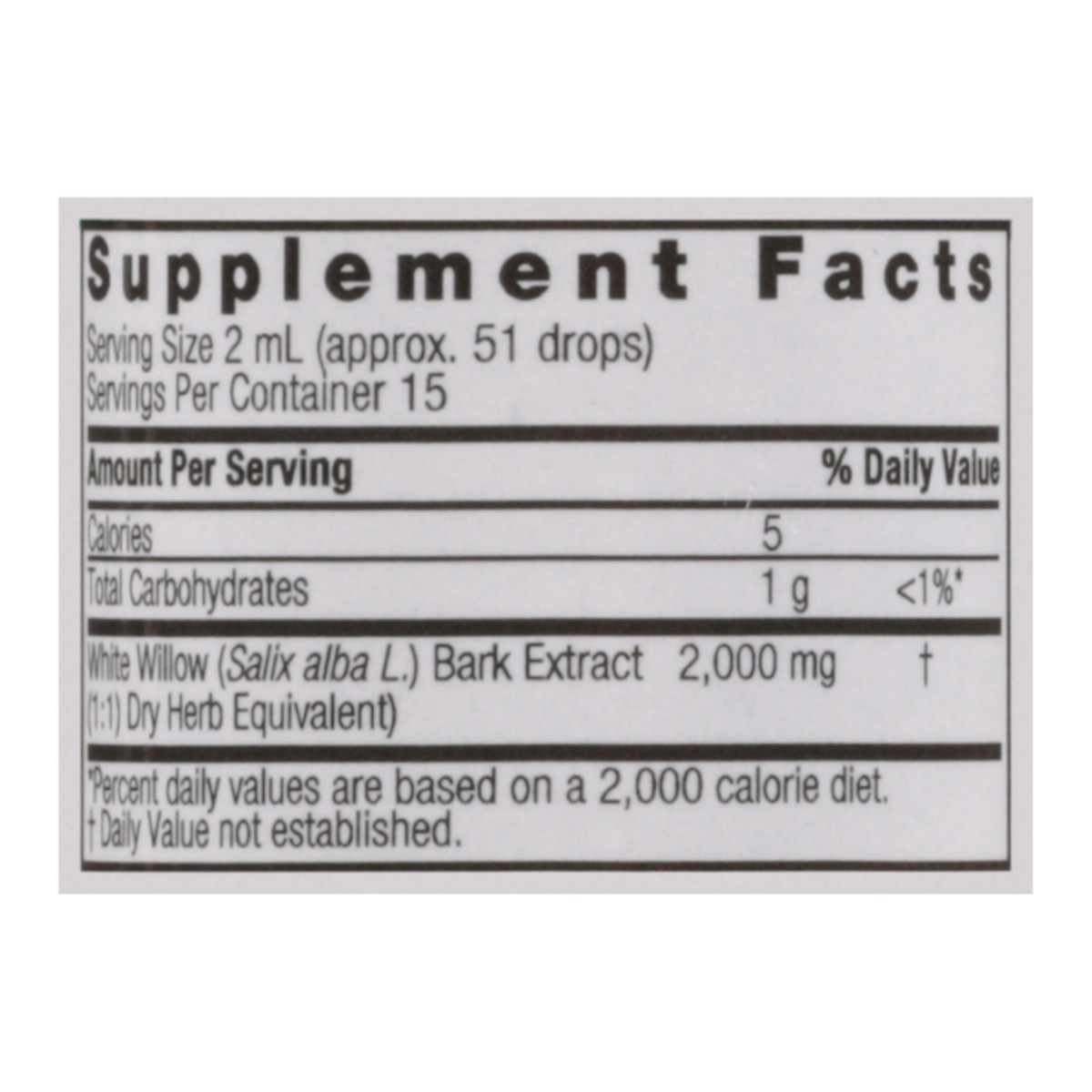 slide 10 of 14, Nature's Answer White Willow Extract AF 1floz, 1 fl oz