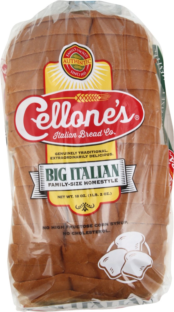 slide 8 of 8, Cellone's Italian Bread, Big, 18 oz