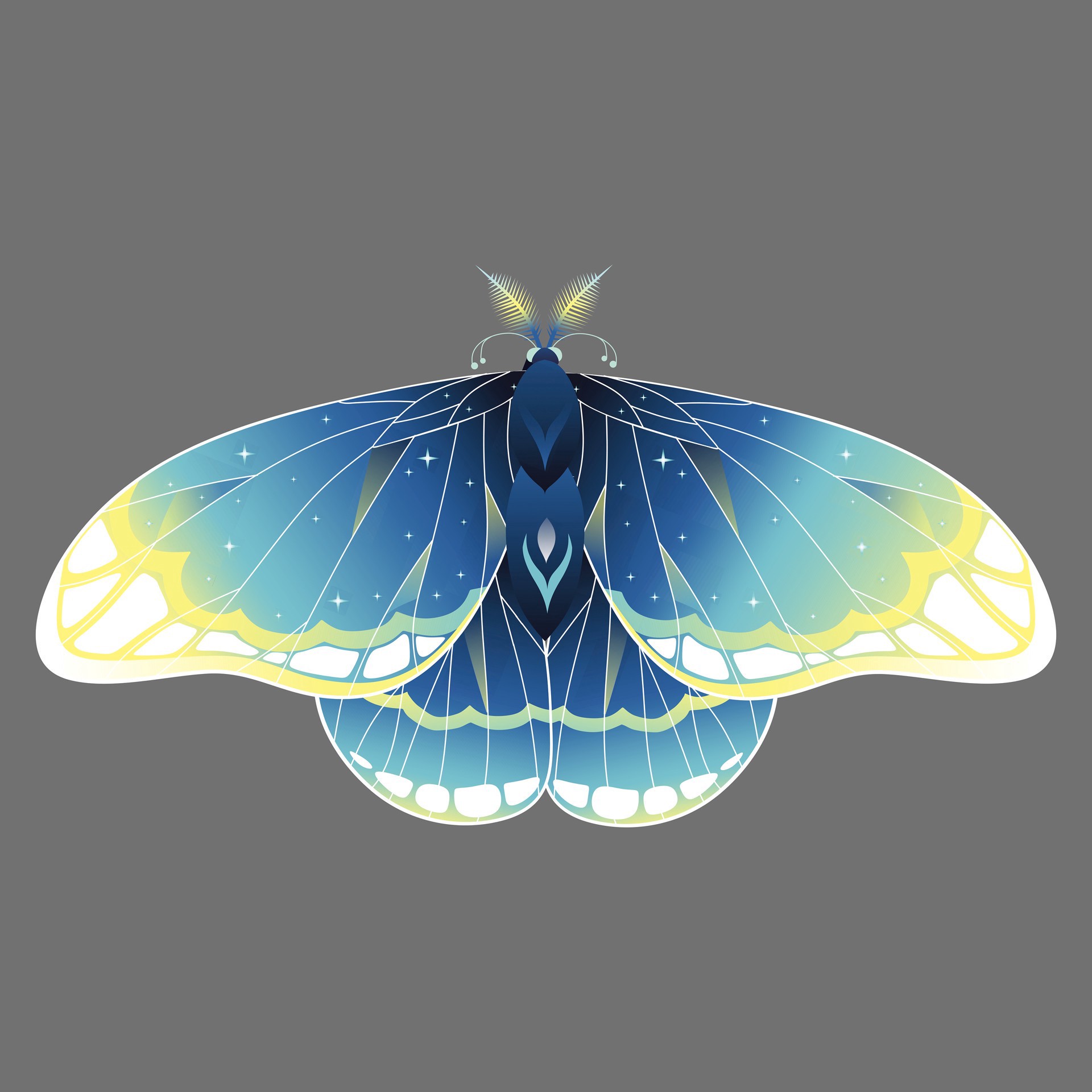 slide 4 of 8, 4" X 4" Moths Canvas Painting Kit By Craft Smart, 4 in x 4 in