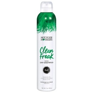 slide 1 of 1, Not Your Mother's Clean Freak Tinted Dry Shampoo, Dark Brown To Jet Black, 7 oz