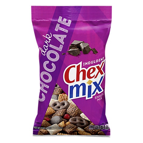 slide 1 of 1, Chex Mix Snack Mix Dark Chocolate, 7 oz