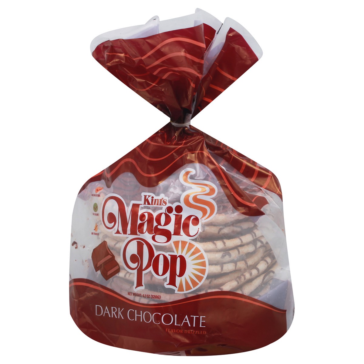 slide 3 of 9, Kim's Dark Chocolate Flavor Magic Pop 4.2 oz, 4.2 oz