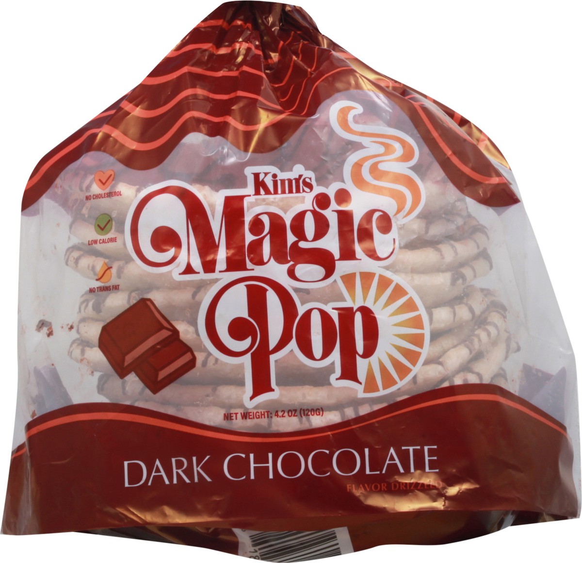 slide 9 of 9, Kim's Dark Chocolate Flavor Magic Pop 4.2 oz, 4.2 oz