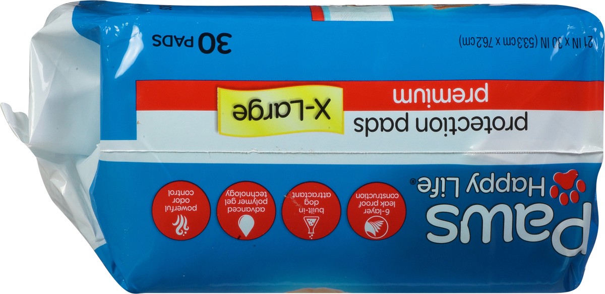 slide 4 of 9, Paws Happy Life X-Large Protection Pads 30 ea, 30 ct