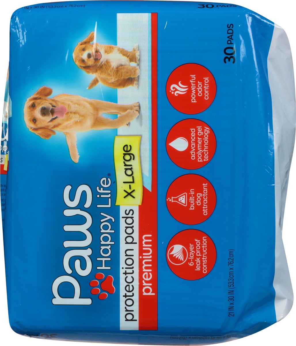 slide 7 of 9, Paws Happy Life X-Large Protection Pads 30 ea, 30 ct