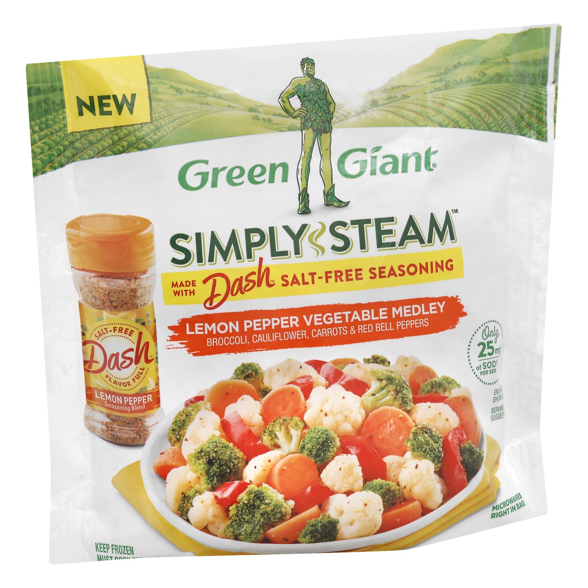 slide 12 of 13, Green Giant Simply Steam Lemon Pepper Vegetable Medley 9.5 oz, 9.5 oz