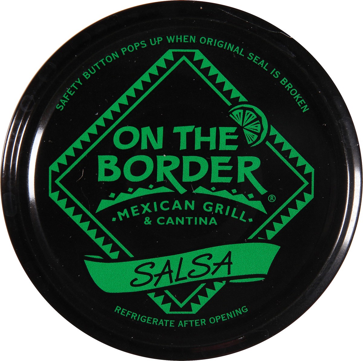 slide 7 of 10, On The Border Mild Salsa 24 oz, 24 oz