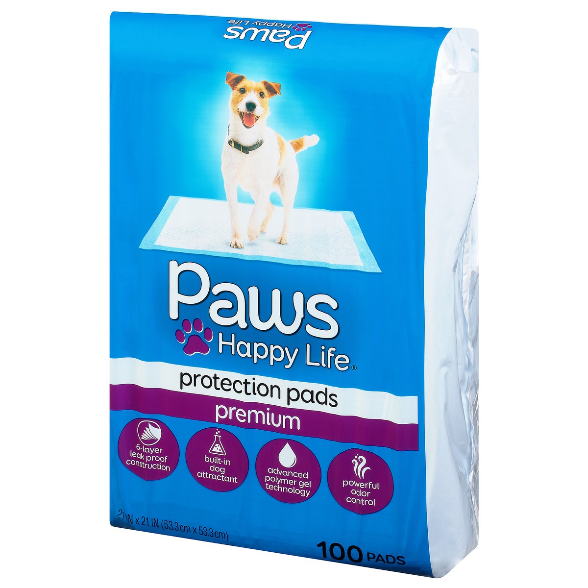 slide 7 of 9, Paws Happy Life Protection Pads 100 ea, 100 ct