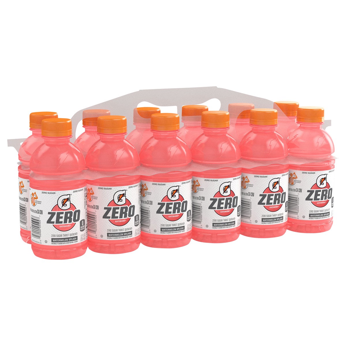 slide 3 of 8, Gatorade Zero Sugar Thirst Quencher Watermelon Splash - 12 ct, 12 ct