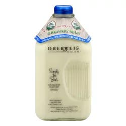 Oberweis Organic 2% Reduced Fat Milk - 64 oz