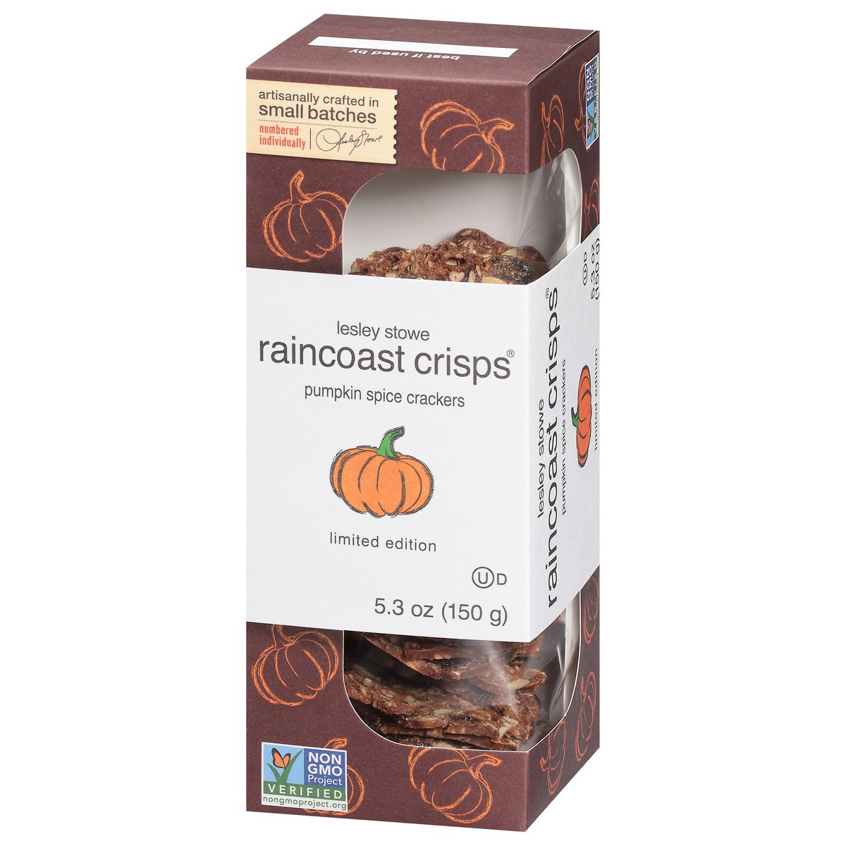 slide 2 of 9, Raincoast Crisps Pumpkin Spice Crackers 5.3 oz, 5.3 oz