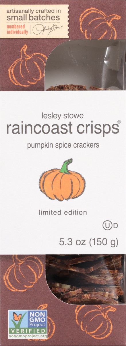 slide 7 of 9, Raincoast Crisps Pumpkin Spice Crackers 5.3 oz, 5.3 oz