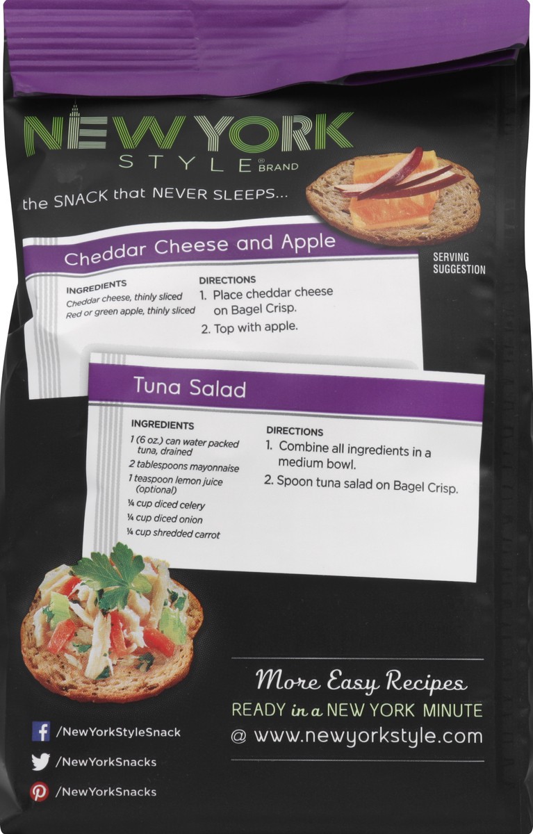 slide 4 of 5, New York Style Bagel Crisps 7.2 oz, 7.2 oz