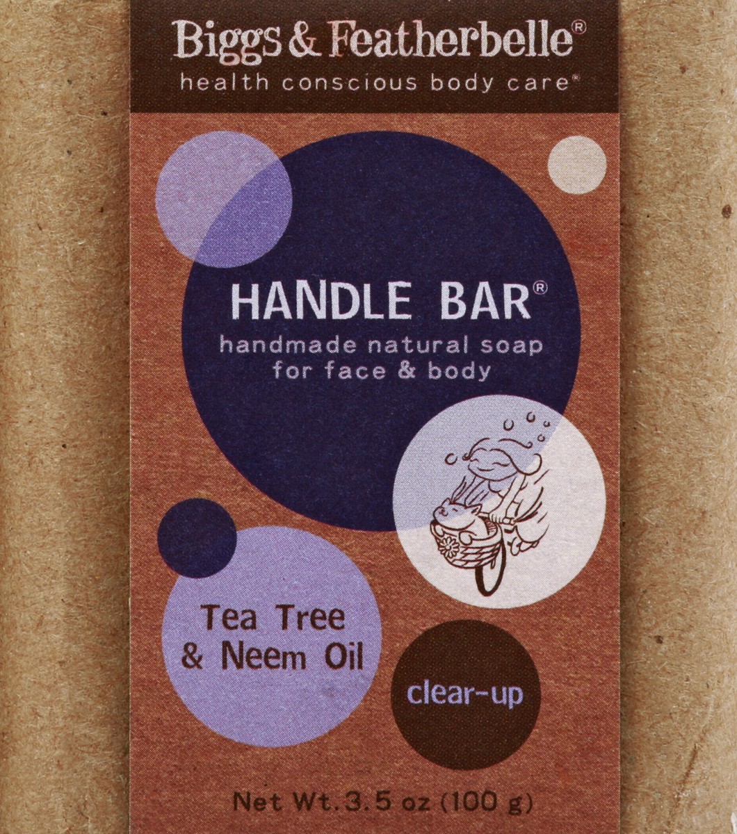 slide 4 of 4, Biggs & Featherbelle Soap Bar Clear Up Handle, 3.5 oz