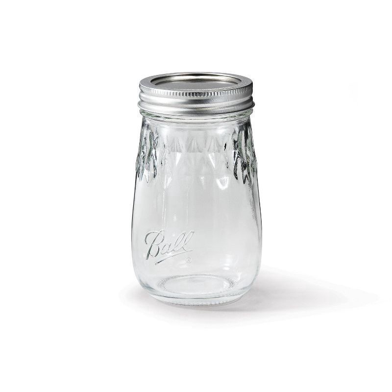 slide 6 of 6, Ball Flute Jars Regular Mouth Pint, 4 ct; 16 oz