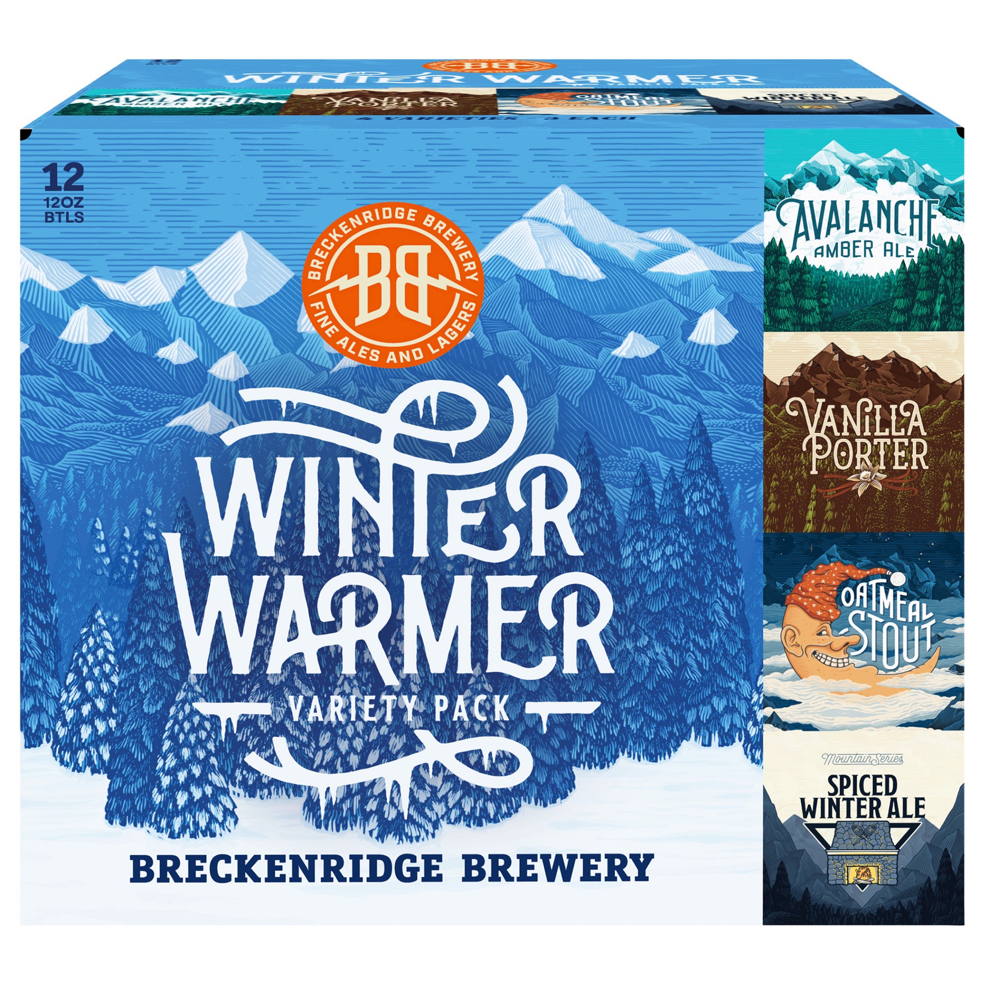 slide 2 of 4, Breckenridge Brewery Winter Warmer Beer 12 - 12 oz Bottles, 12 oz