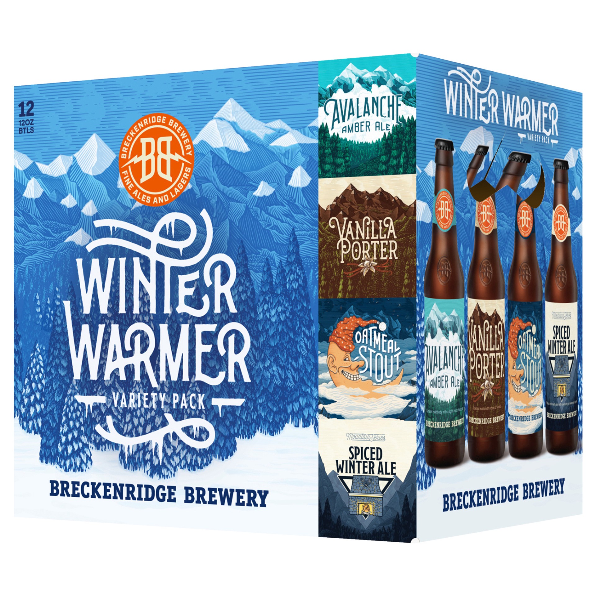 slide 3 of 4, Breckenridge Brewery Winter Warmer Beer 12 - 12 oz Bottles, 12 oz