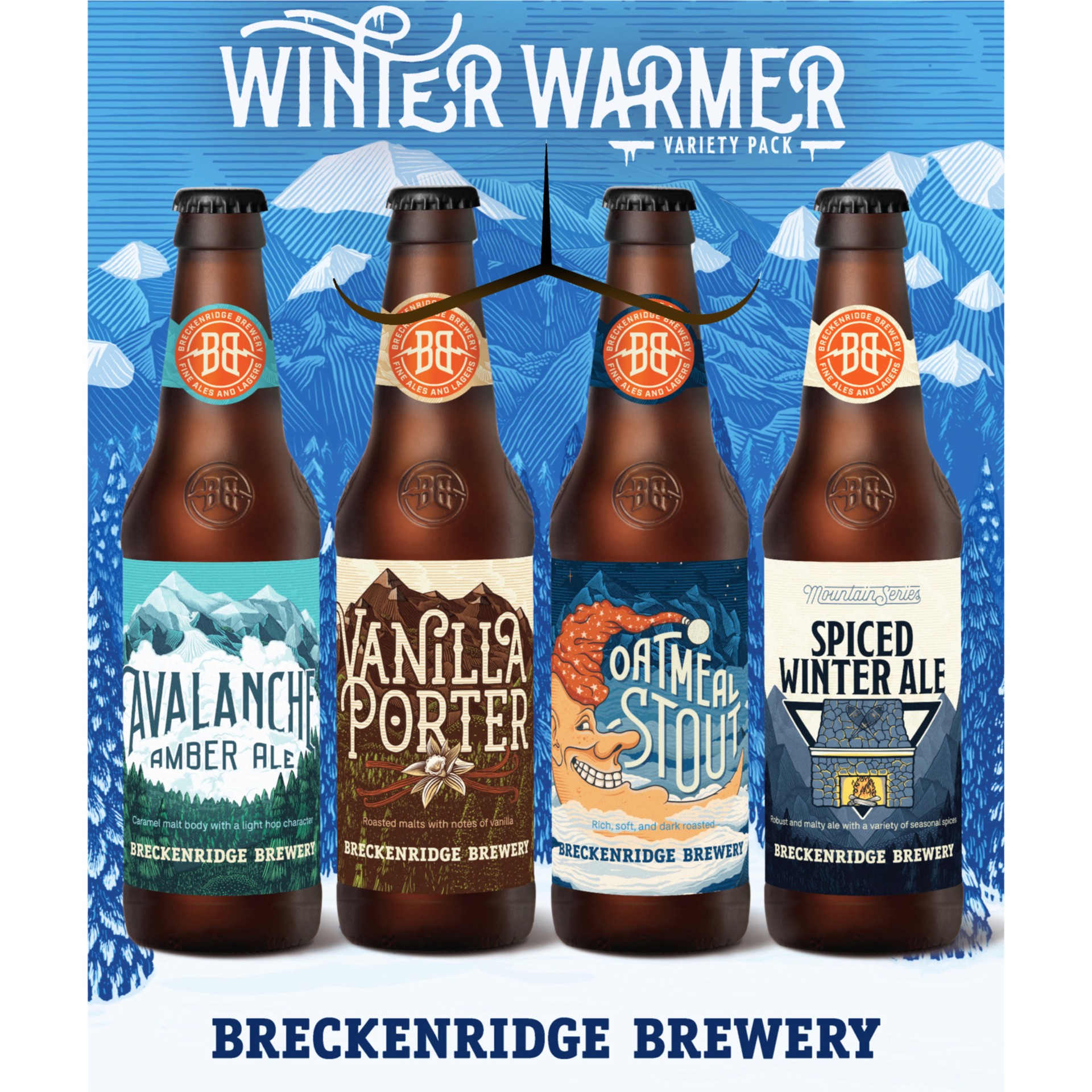 slide 1 of 4, Breckenridge Brewery Winter Warmer Beer 12 - 12 oz Bottles, 12 oz