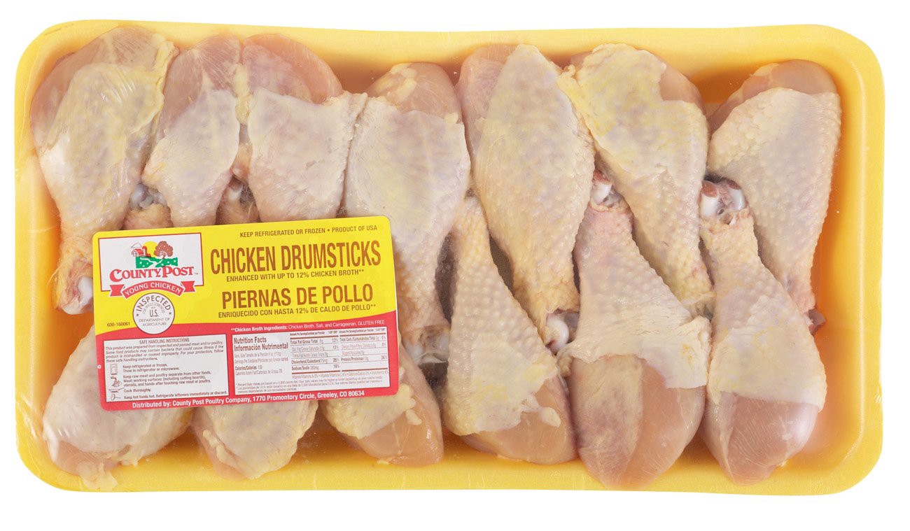 slide 1 of 1, H-E-B Chicken Drumsticks - Value Pack, per lb