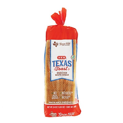 slide 1 of 1, H-E-B Bake Shop Texas Toast, 24 oz