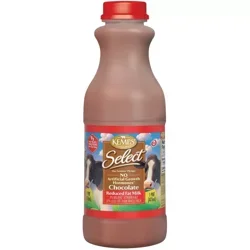 Kemps Select Chocolate Reduced Fat Milk - 1 pint