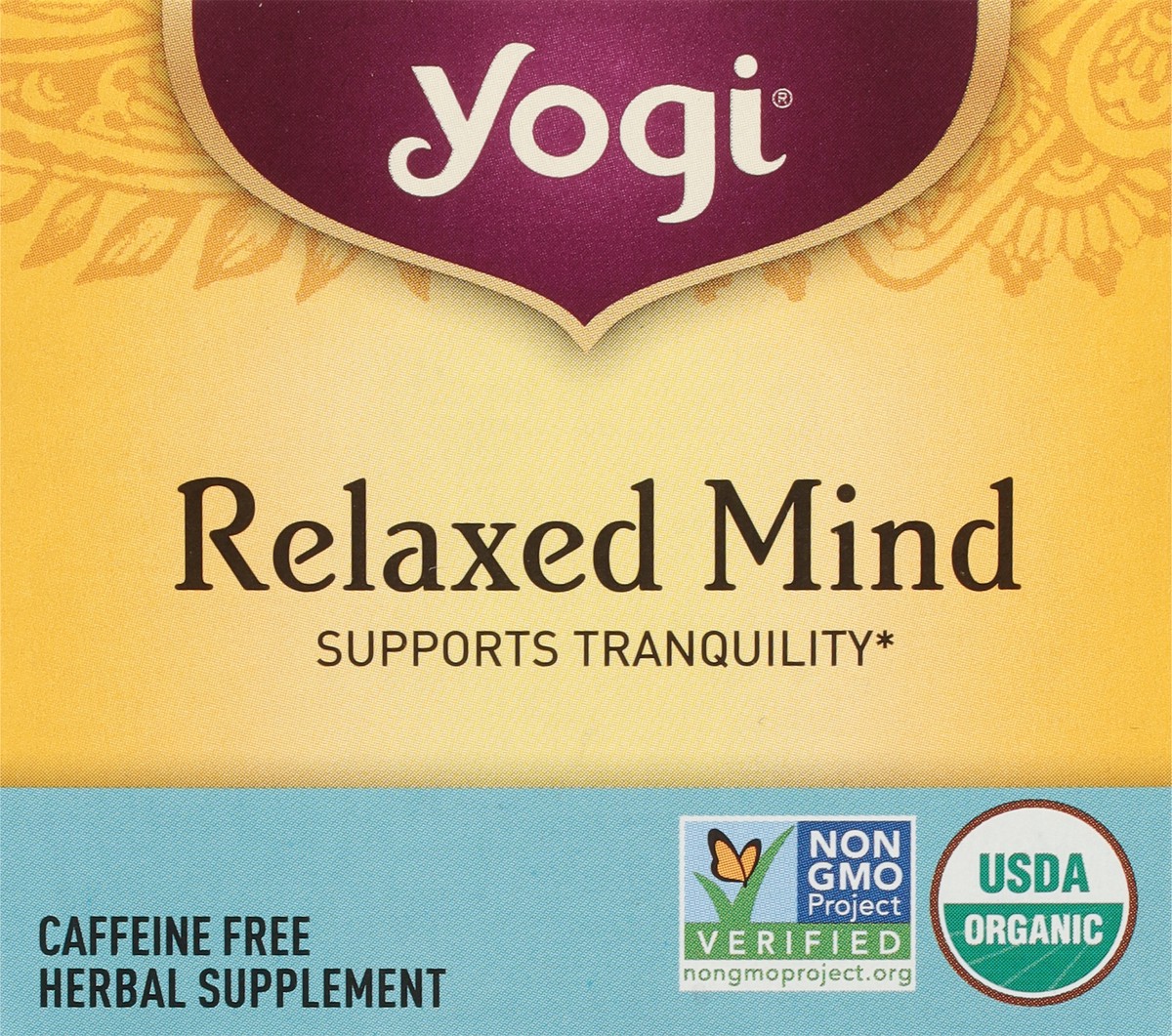 slide 5 of 10, Yogi Relaxed Mind Tea, 16 ct