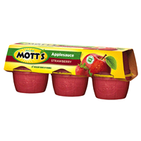 slide 13 of 21, Mott's Applesauce Strawberry Cups, 6 ct; 4 oz