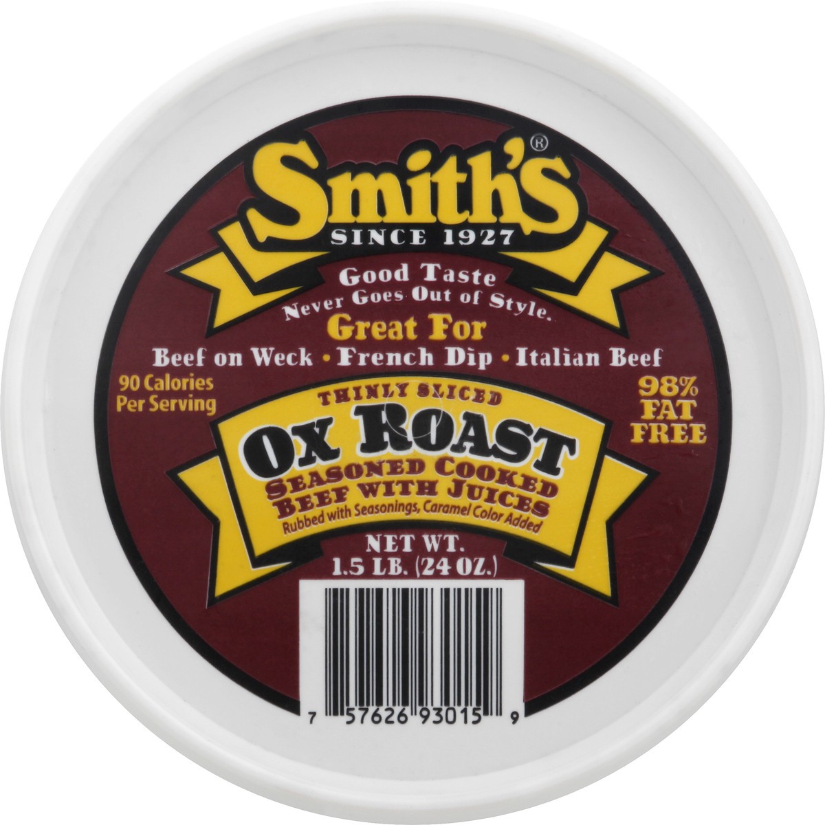 slide 7 of 10, Smith's Ox Roast 1.5 lb, 1.5 lb