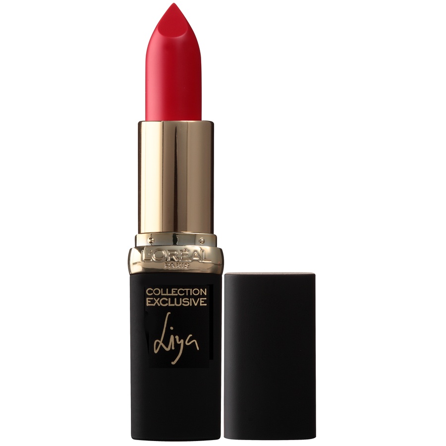 slide 1 of 5, L'Oréal Paris Colour Riche Collection Exclusive Lip 407 Liya's Red, 0.13 oz