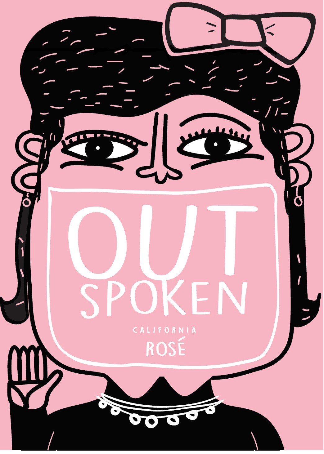 slide 3 of 4, Outspoken Vineyards Rose 375 ml, 375 ml