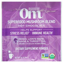 Om Hot Chocolate Superfood Mushroom Blend Packet - 0.28 ct