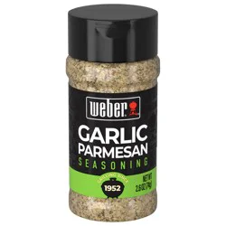 Weber Garlic Parmesan Seasoning, Gluten Free, 2.6 oz