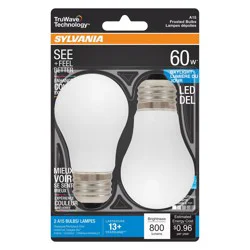 Sylvania TruWave 60-Watt A15 Frost Daylight LED Light Bulbs