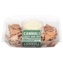Golden Cannoli Chip and Dip Platter