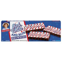 Snack Cakes, Little Debbie Family Pack Red, White and Blue Iced Brownies