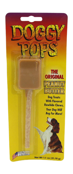 slide 1 of 1, Doggy Pops The Original Peanut Butter Dog Treat, 1.1 oz