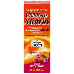 Motrin Children's Motrin Oral Suspension, 4 Oz